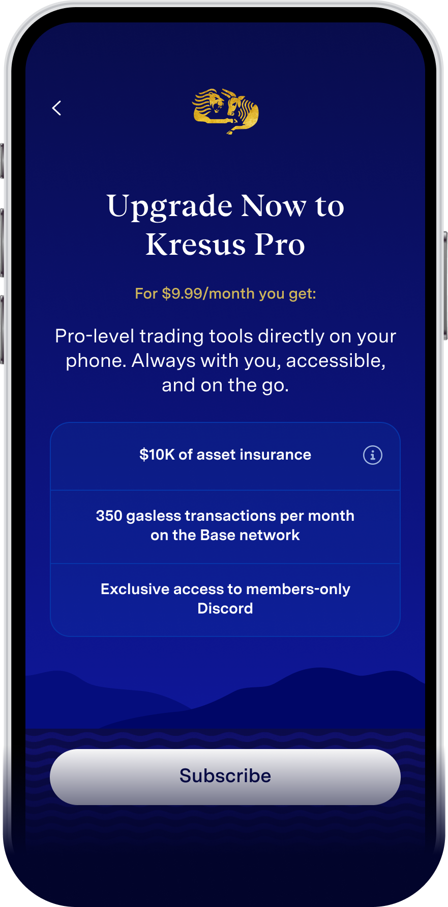 Upgrade you Kreusus wallet to Kresus Pro